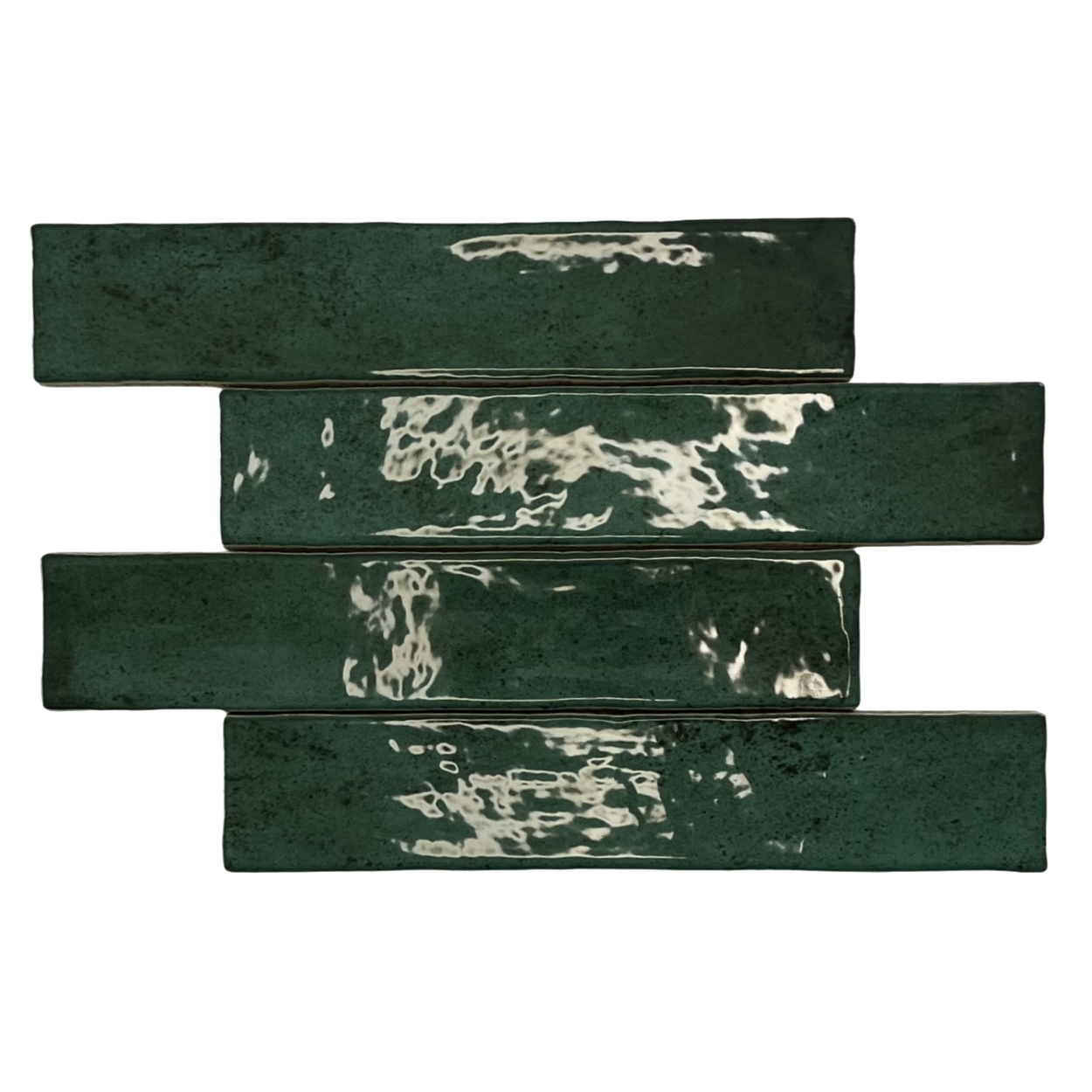 Cifre Ceramica Kalon Green Wandtegel 5x25cm